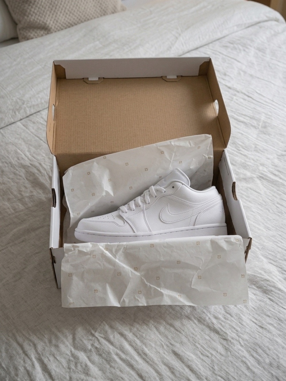 Brand New WMNS Air Jordan 1 Low “Triple White” - Size 6